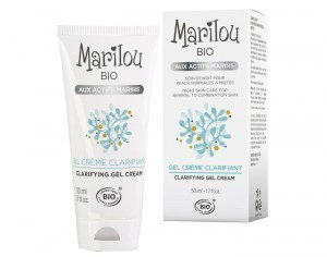 Marilou Bio Gel crème clarifiant nuit aux actifs marins 50 ml