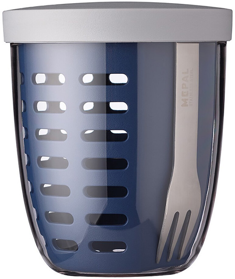 Rosti Mepal Fruitpot Ellipse Snackbox Nordic Denim