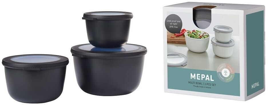 Rosti Mepal Cirqula Set 3 pcs Nordic Black