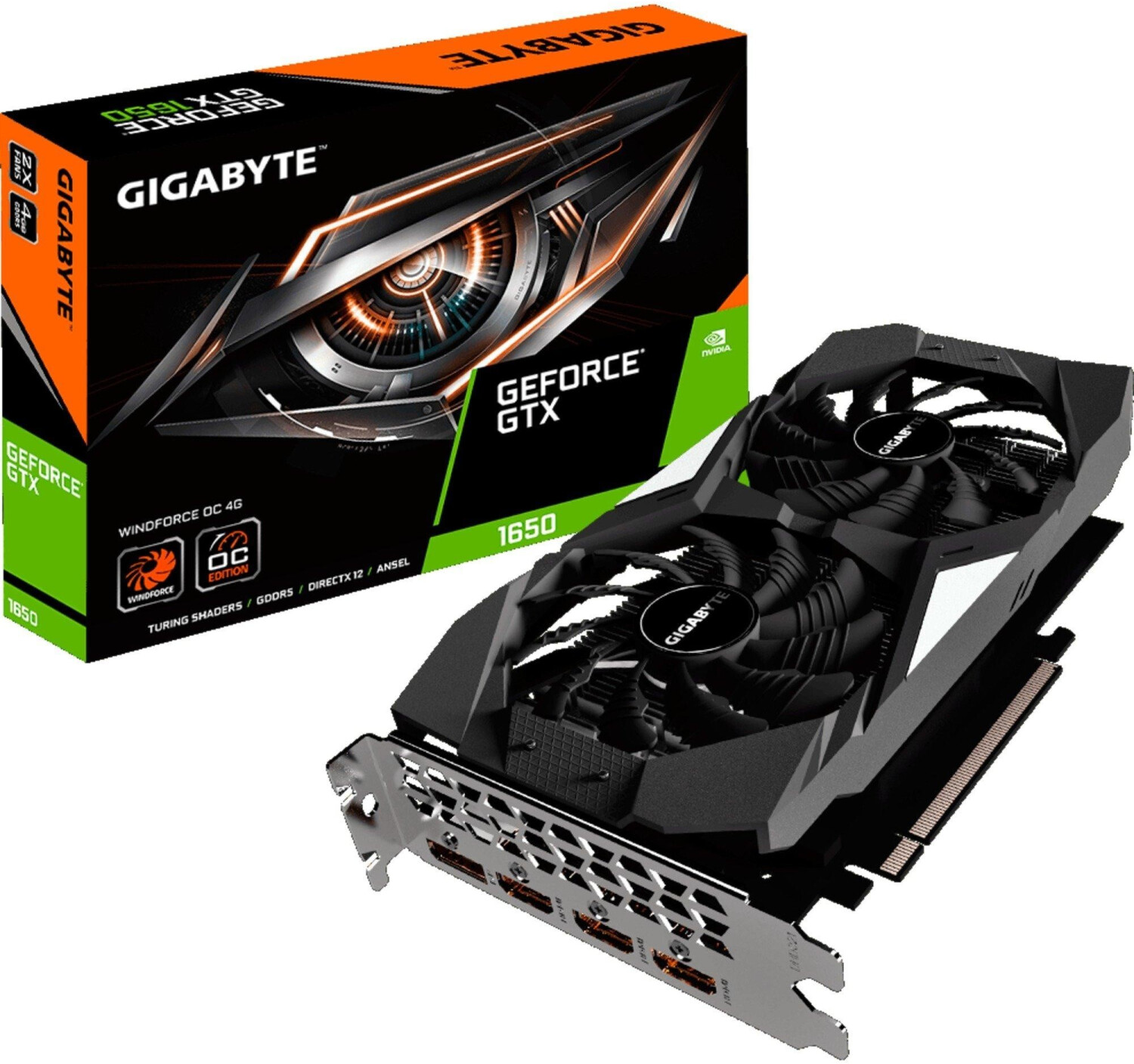 GigaByte GeForce GTX 1650 desde 170 90 Compara precios en