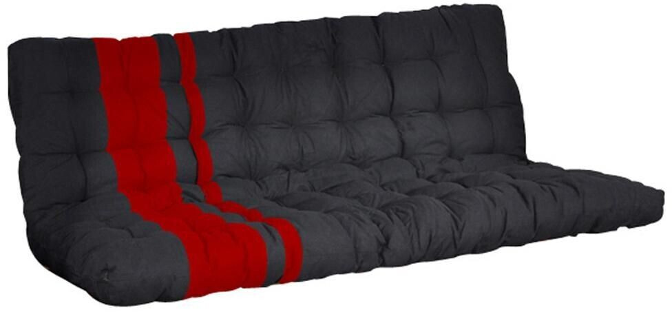 Vente-unique Modulo 135x190cm Red/Black