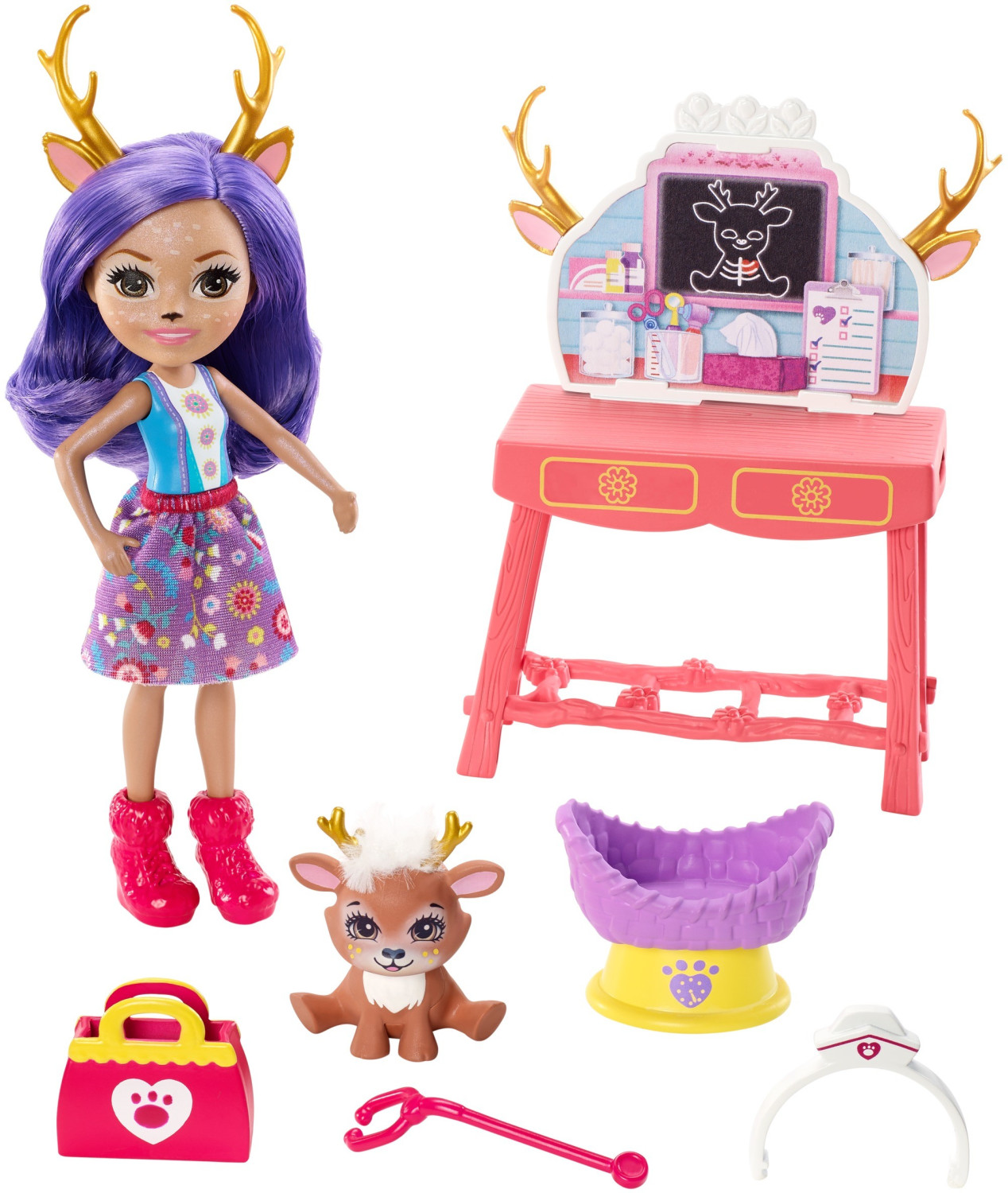 Enchantimals Coffret - Centre vétérinaire de Danessa Biche