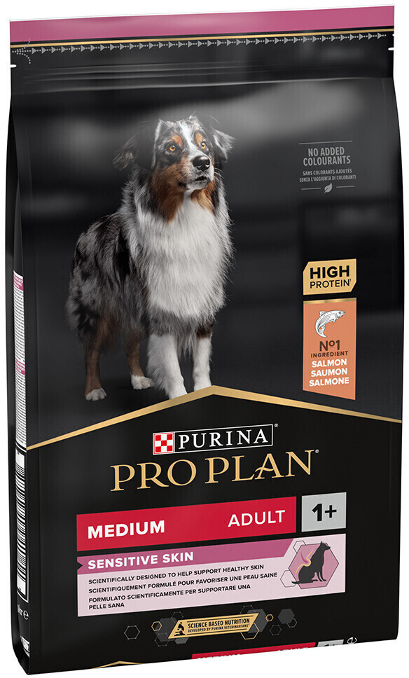 Purina Pro Plan OptiDerma Medium Adult Sensitive skin saumon (7 kg)