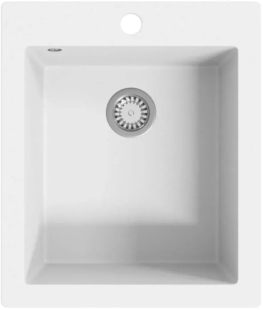 VidaXL Overmount kitchen sink White (141674)