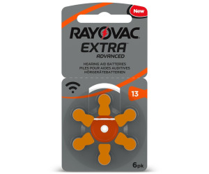 30 x Rayovac Acoustic Special Hörgerätebatterien 13 orange 4606 6er Blister 