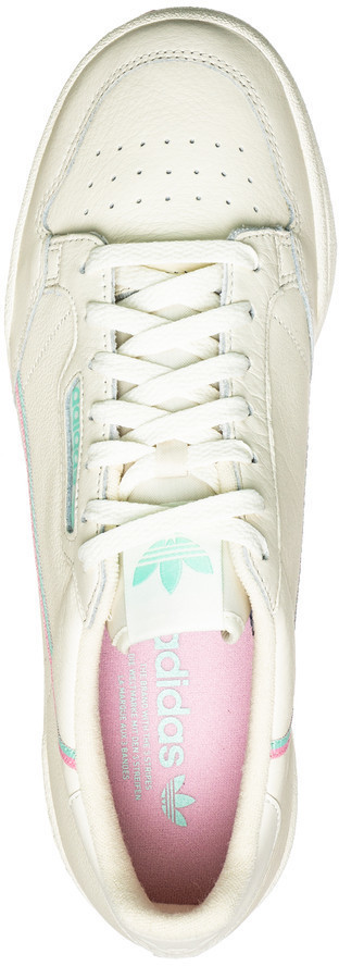 Adidas continental 80 off white true pink aqua online