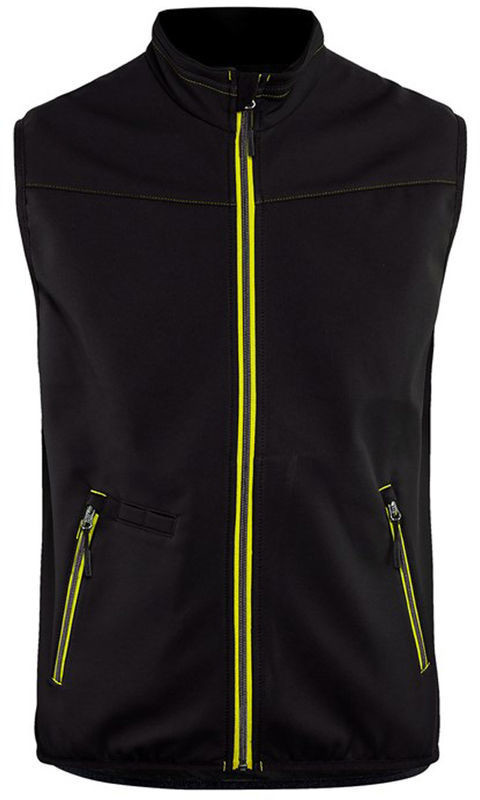 Blakläder Softshell Vest (38502516-9933) black/high vis yellow
