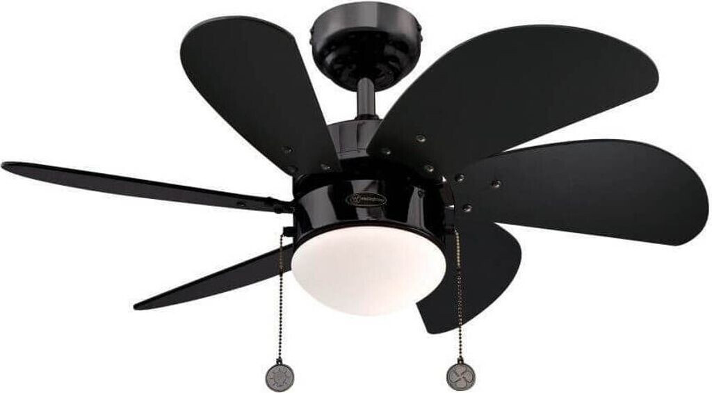 Westinghouse Turbo Swirl noir 76cm