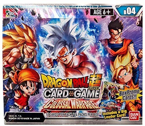 Bandai DBS Pack 24 boosters « Colossal Warfare » B04 (anglais)