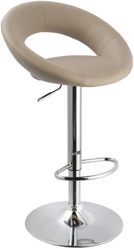 Atmosphera Tabouret de bar Sasha taupe