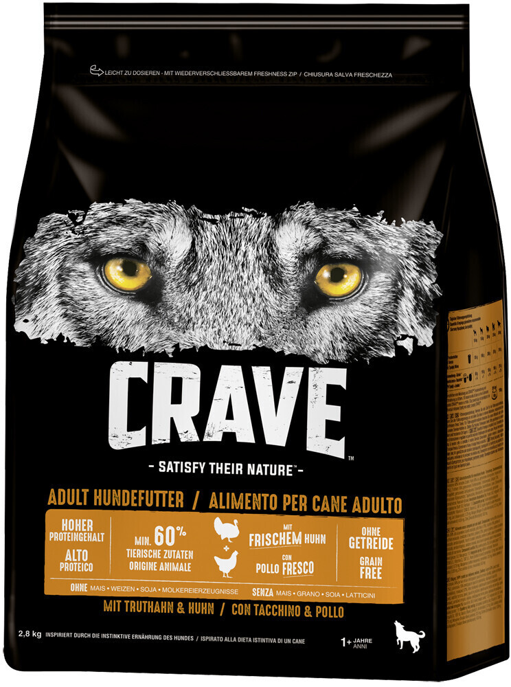 Crave Petfood Adult dinde et poulet (2,8 kg)