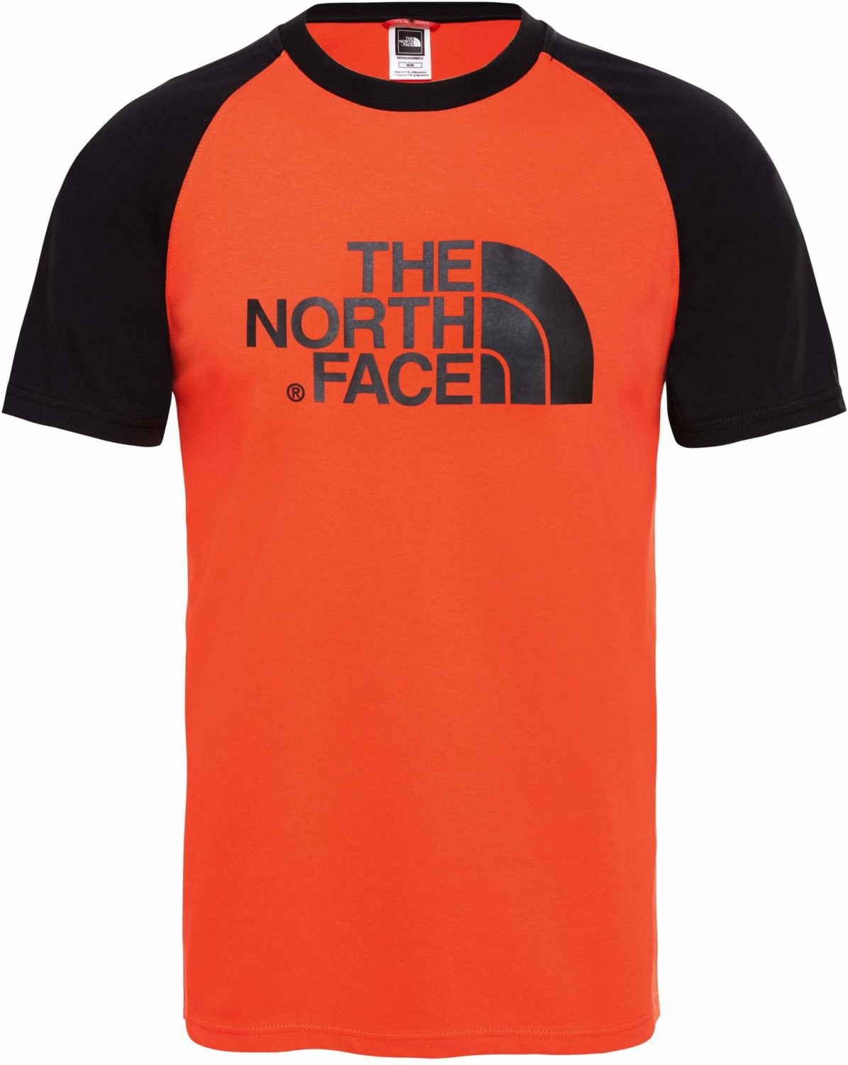 The North Face Raglan Easy T-Shirt fiery red