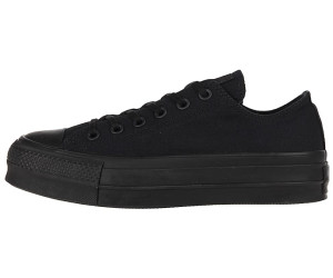 converse lift leather black