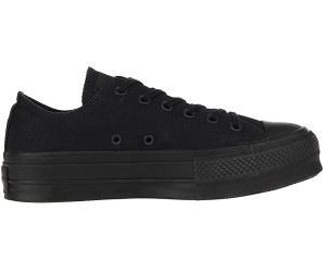 converse lift leather black