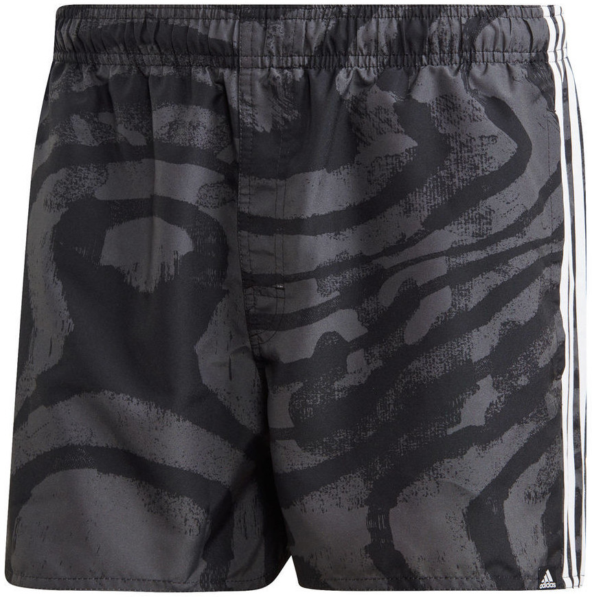 Adidas 3-Stripes Allover Print Swim Shorts