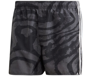 adidas allover print swim shorts