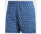 Adidas Allover Print Swim Shorts (DQ2984) legend marine/ash grey
