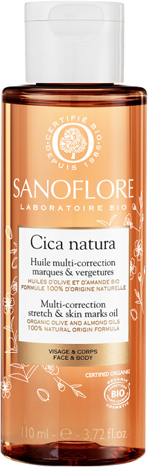 Sanoflore Cica natura Huile multi-correction marques & vergetures 110 ml