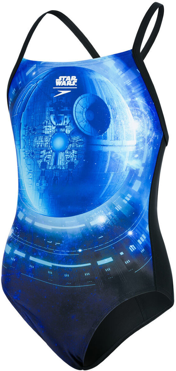 Speedo Star Wars Jedi Thinstrap Crossback Death Star Black/Northern Light/Adriat