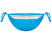 Calvin Klein Brazilian Bikinibroekje, Blauw (Maldive Blue 451), One Size  (M) Dames Gereviseerde
