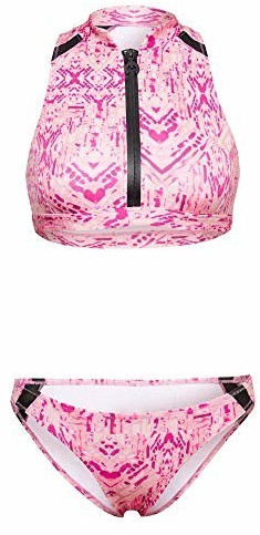 Chiemsee Damen-Bikini mit hochgeschlossenem Oberteil (1071711) pink/light pink