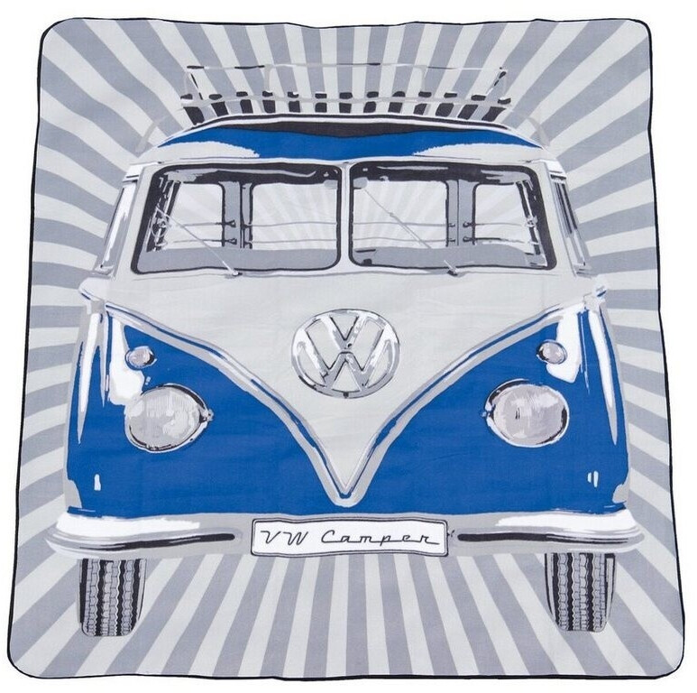 VW Collection Picnic Blanket Bulli T1 150x200 cm Blue