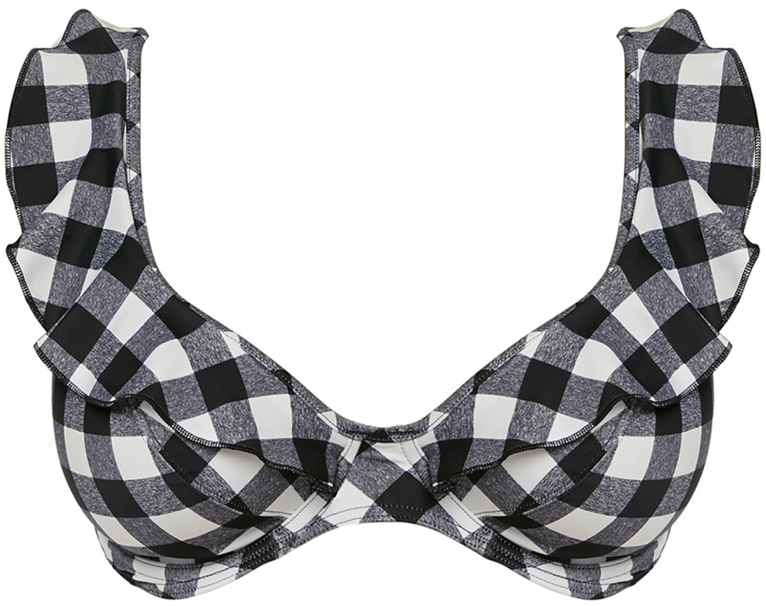 Freya Totally Check Banded Bikini Top