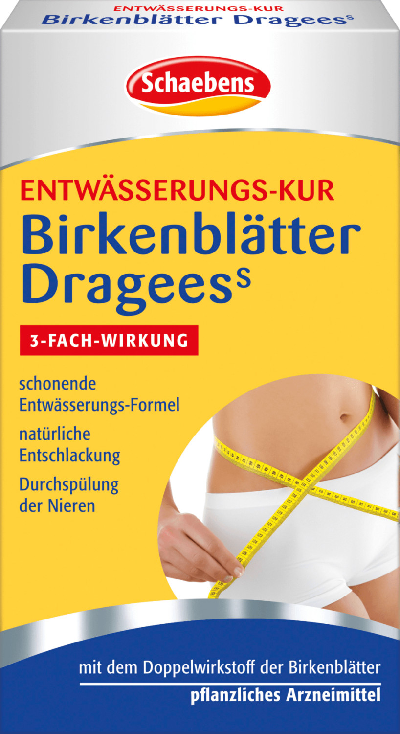 Birkenblätter Dragees S Entwässerungs-Kur (35 Stk.) ab 3,25 € | Preisvergleich bei idealo.de