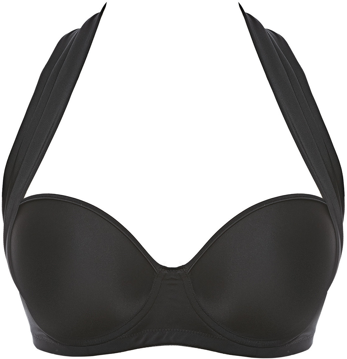 Freya Deco Swim Bandeau Bikini Top black