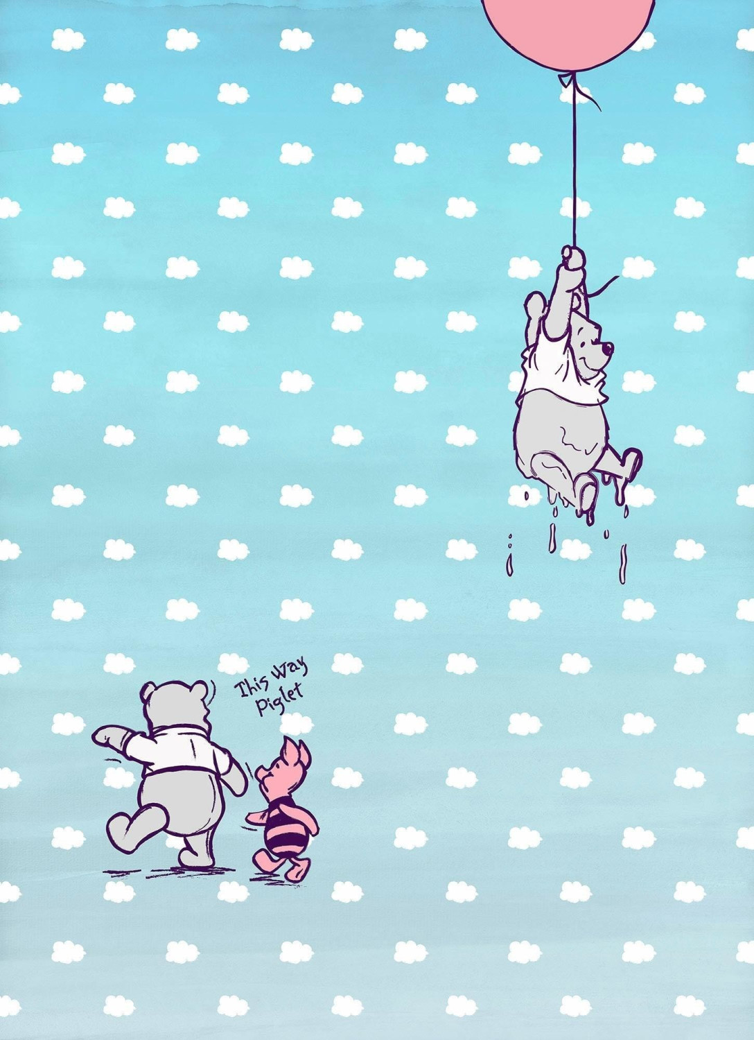 Komar Disney Winnie Pooh 184 x 254 cm