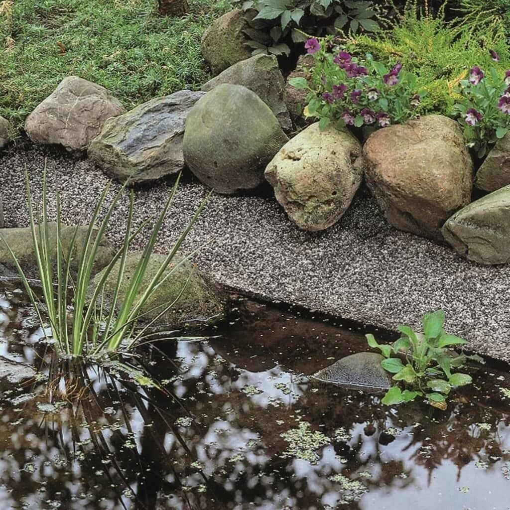 Ubbink Stone Folie Classic 5 x 0,6 m grey