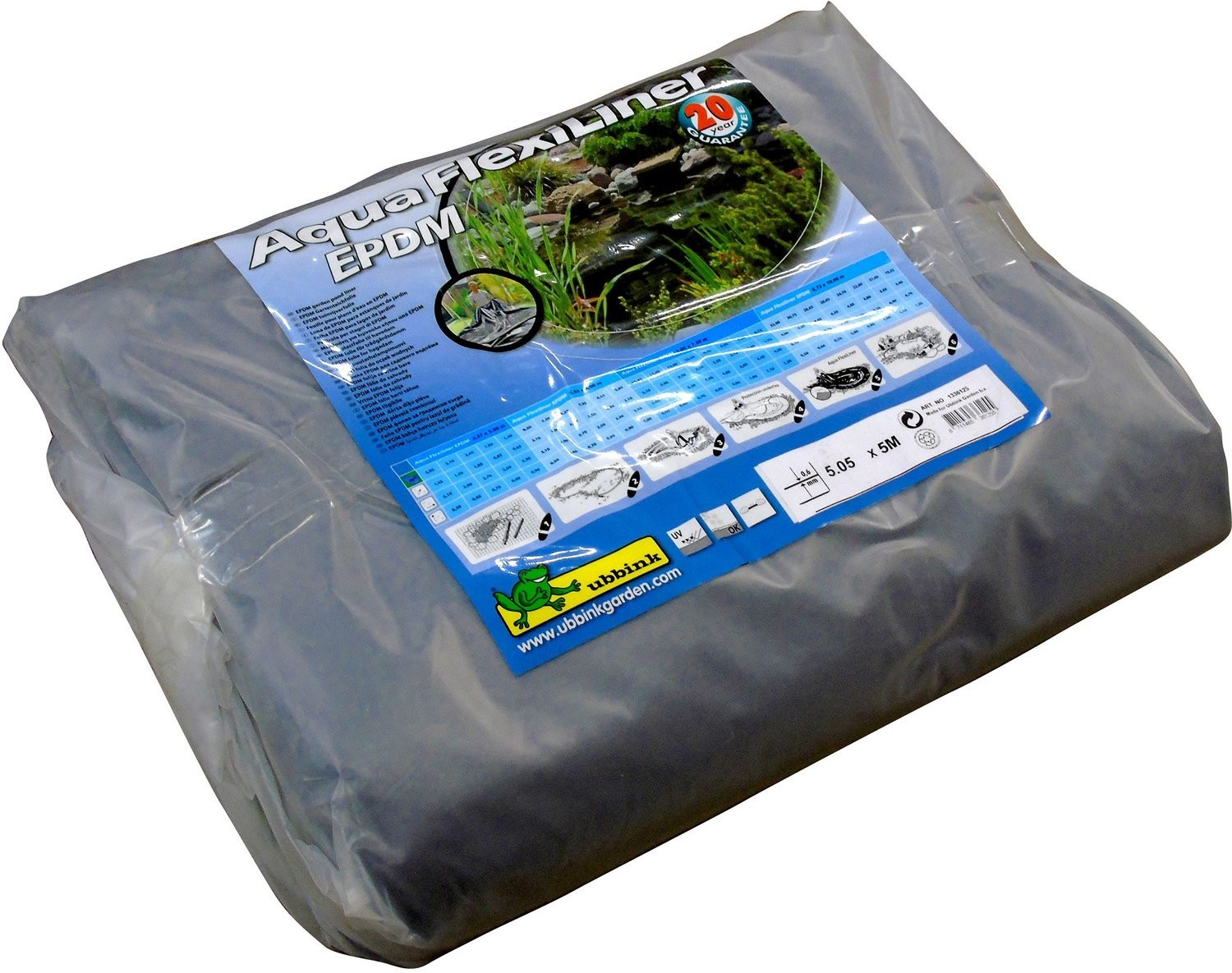 Ubbink Aqua FlexiLiner  5,05 x 5 m Black