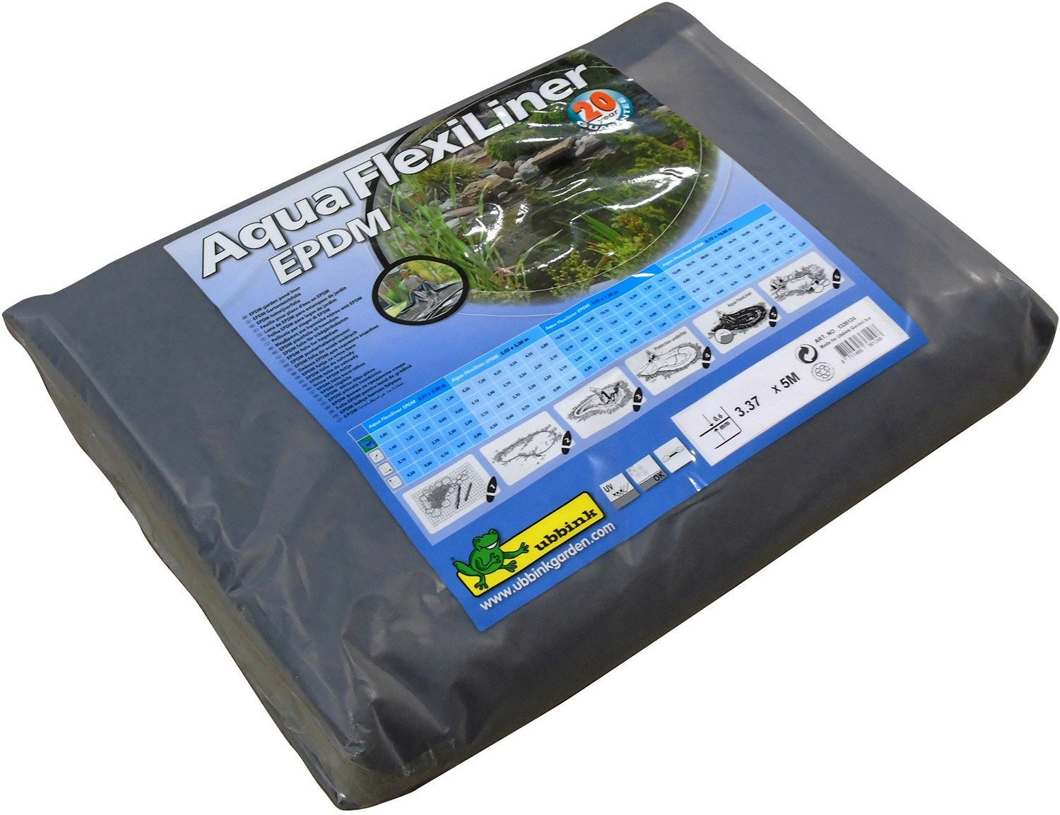 Ubbink Aqua FlexiLiner  3,37 x 5 m Black