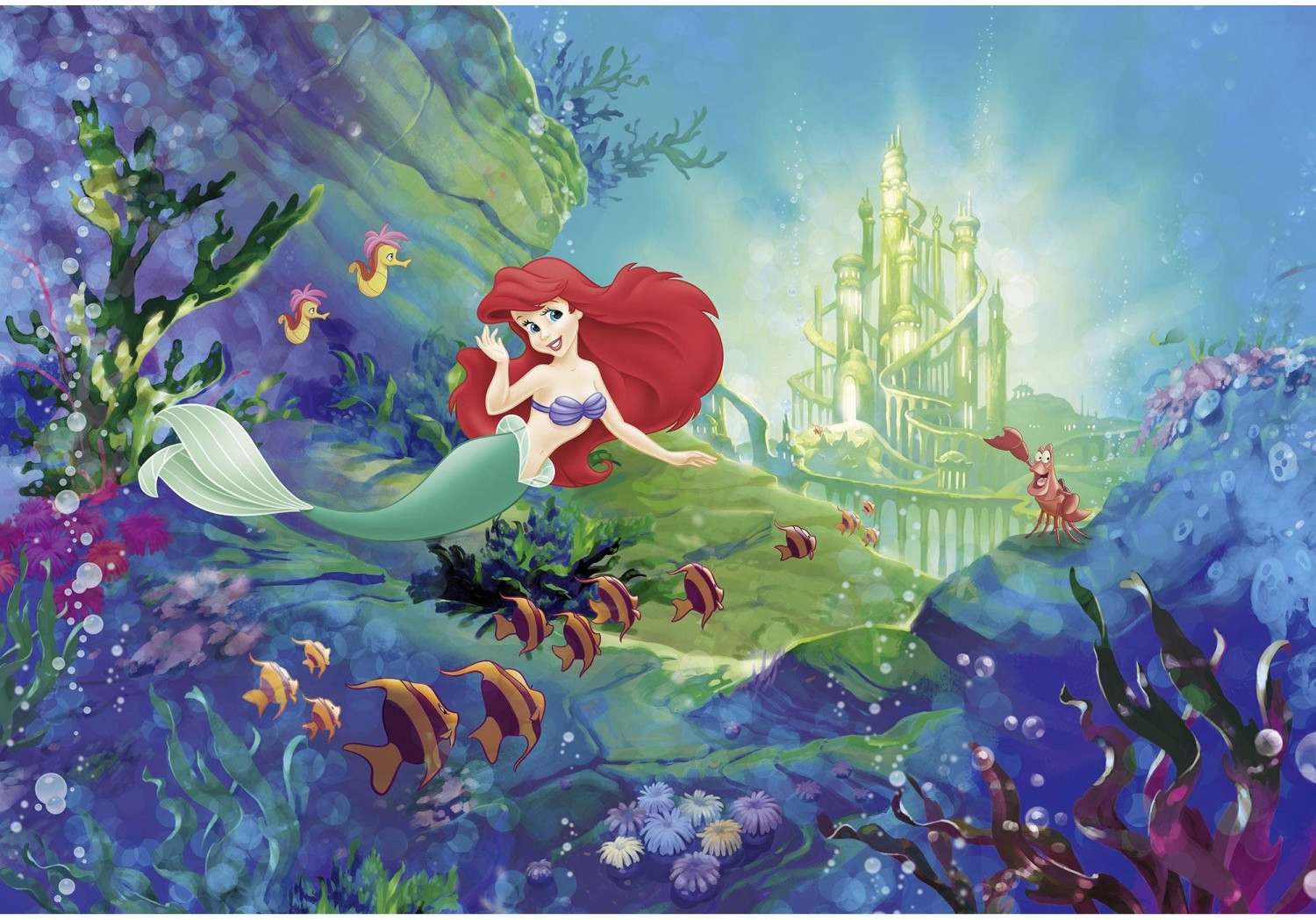 Komar Disney Ariels Castle 368 x 254 cm