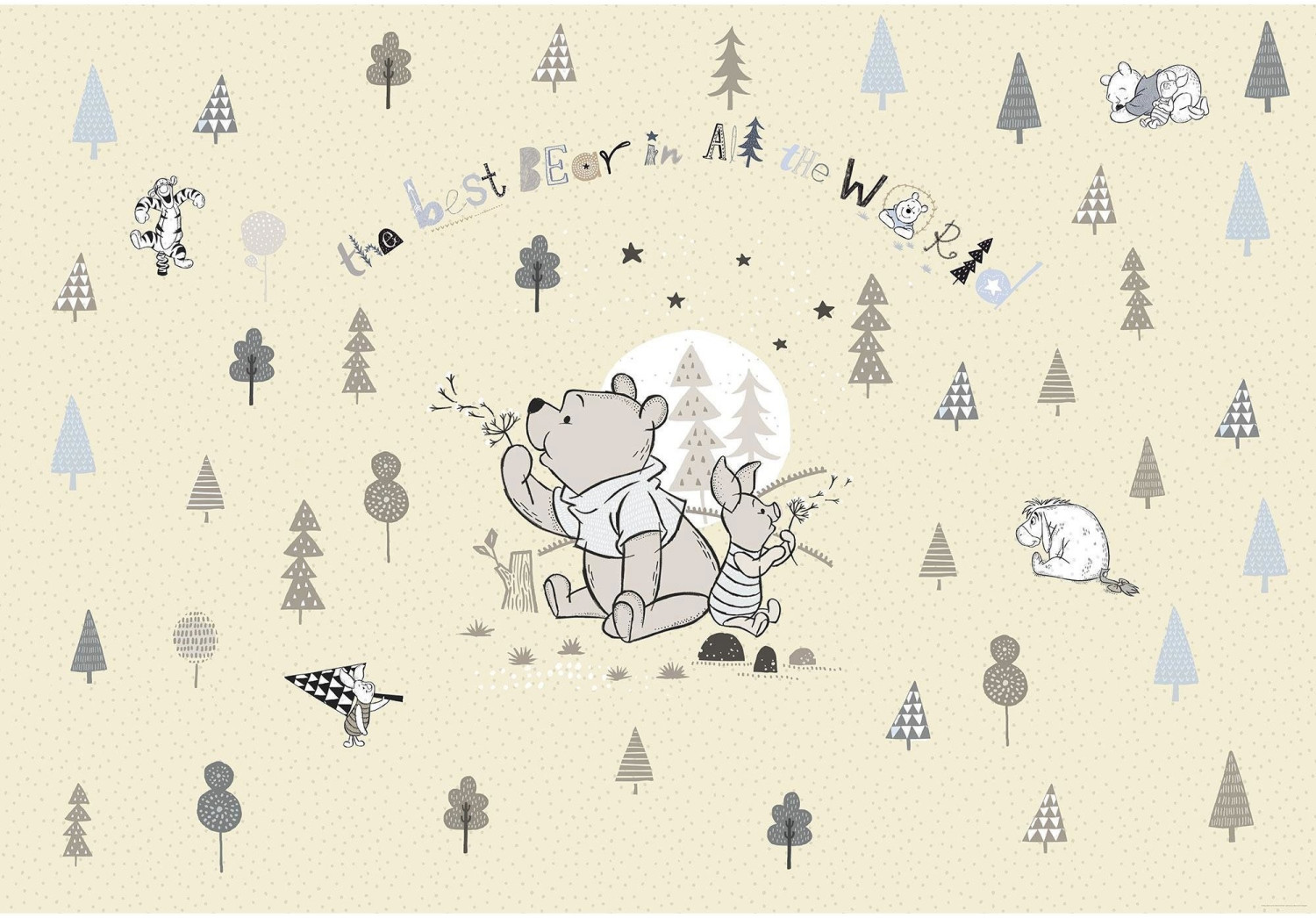 Komar Disney Winnie Pooh Best Bear 268 x 254 cm
