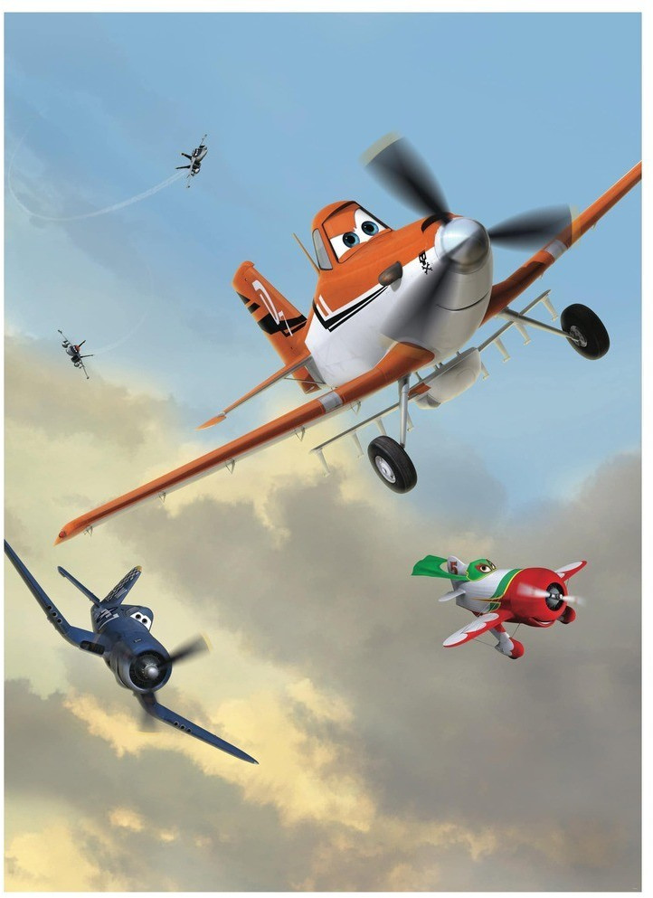 Komar Disney Dusty and Friends 184 x 254 cm