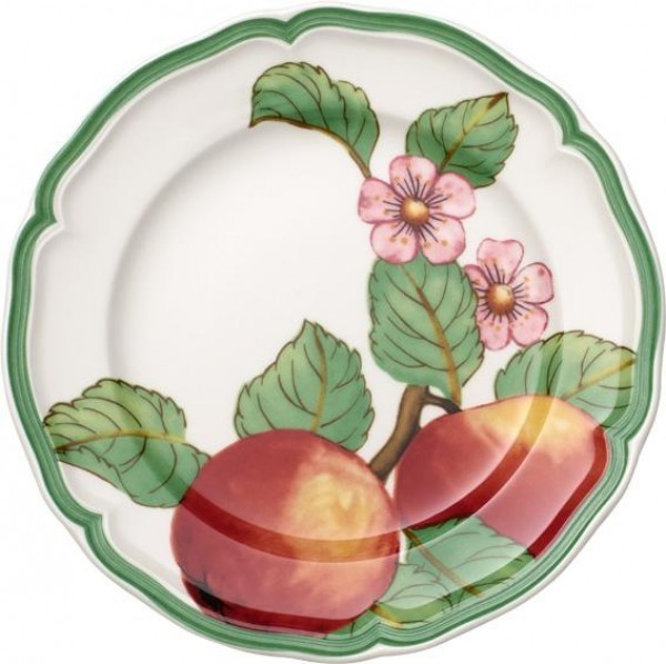 Villeroy & Boch French Garden Modern Fruits Set 4 Piatti Piani 26 Cm - Porcellana Premium Made In Germany - 4