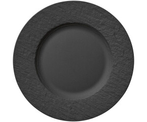 Villeroy & Boch Manufacture Rock Teller Coupe (25 cm) schwarz ab 14,00 € |  Preisvergleich bei idealo.de