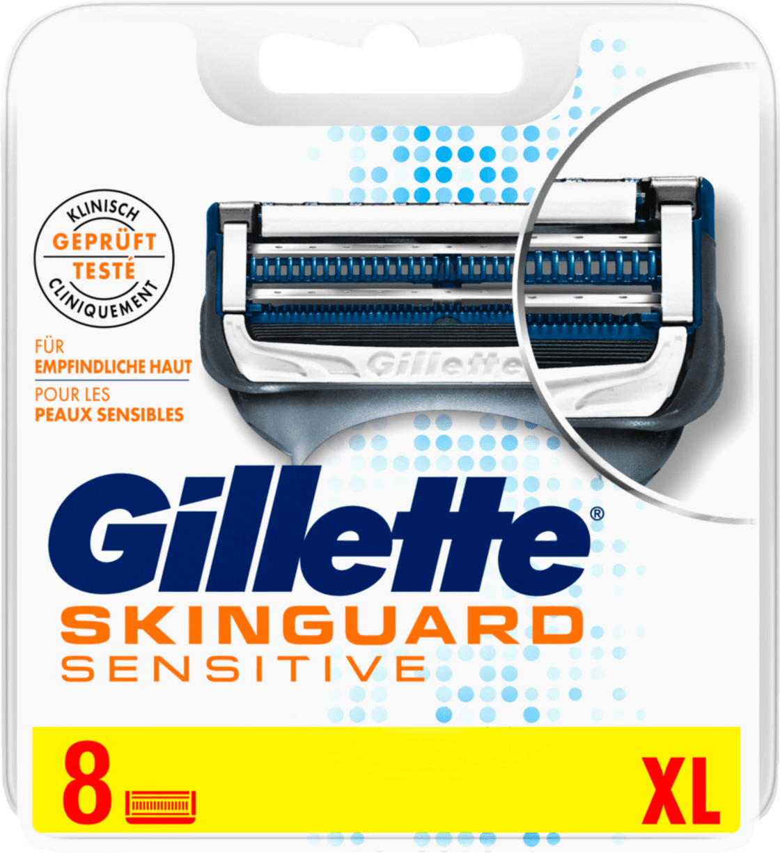 Photos - Razor / Razor Blade Gillette SkinGuard Sensitive Razor Blades  (8 pcs)