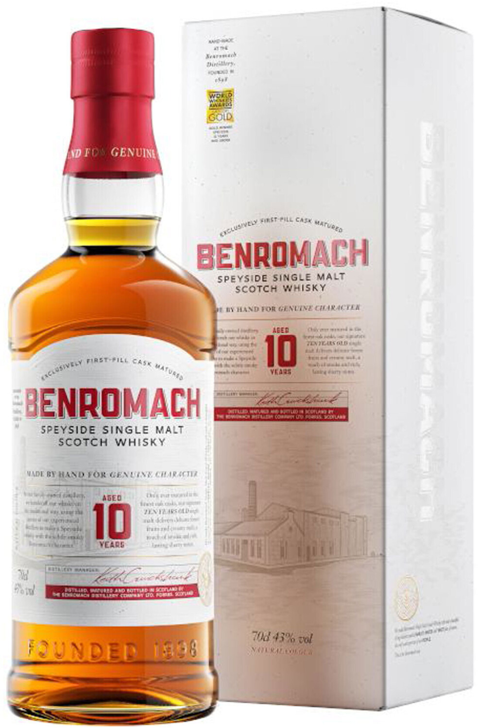 Benromach 10 ans 43 %