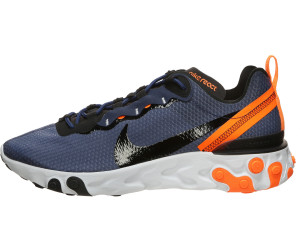 nike react orange blue