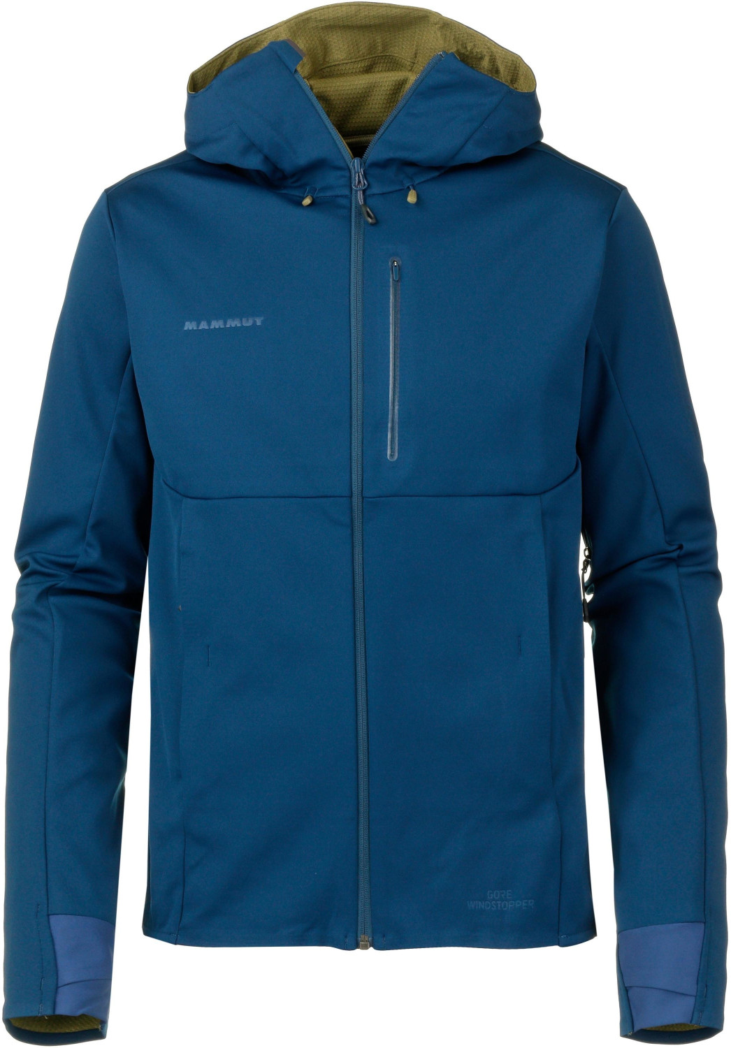Mammut Ultimate V Men (2018) Softshell Jacket poseidon-olive melange