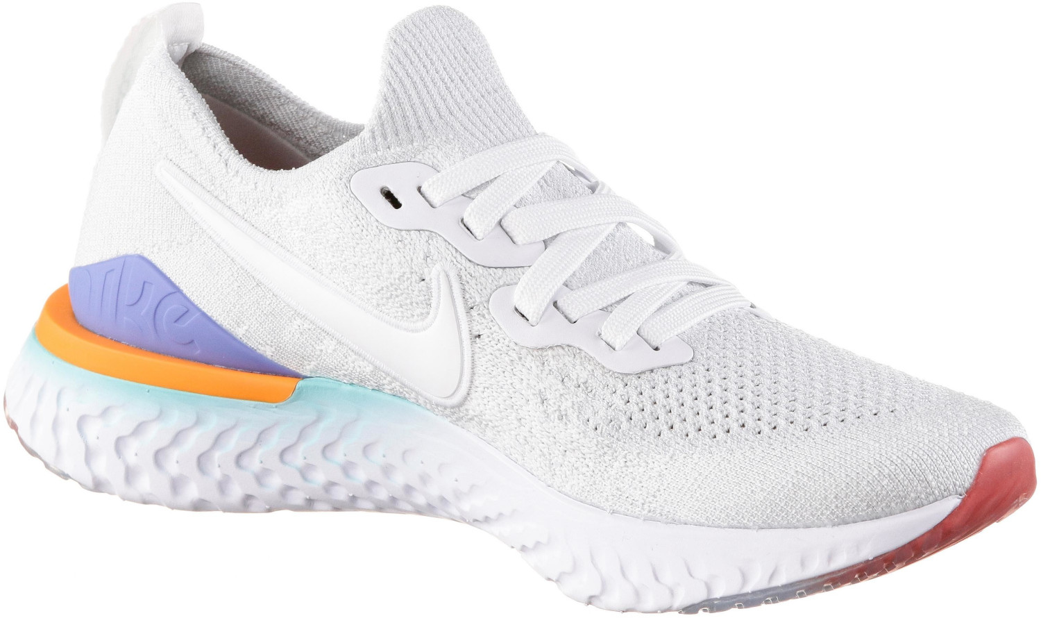 nike epic react flyknit 2 white hyper jade