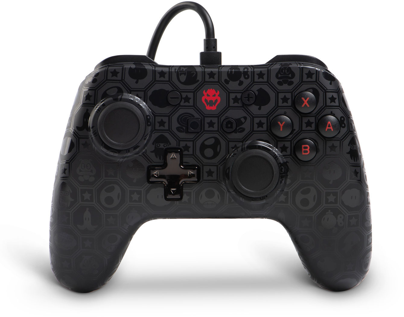 PowerA Nintendo Switch Wired Controller (Bowser Shadow)
