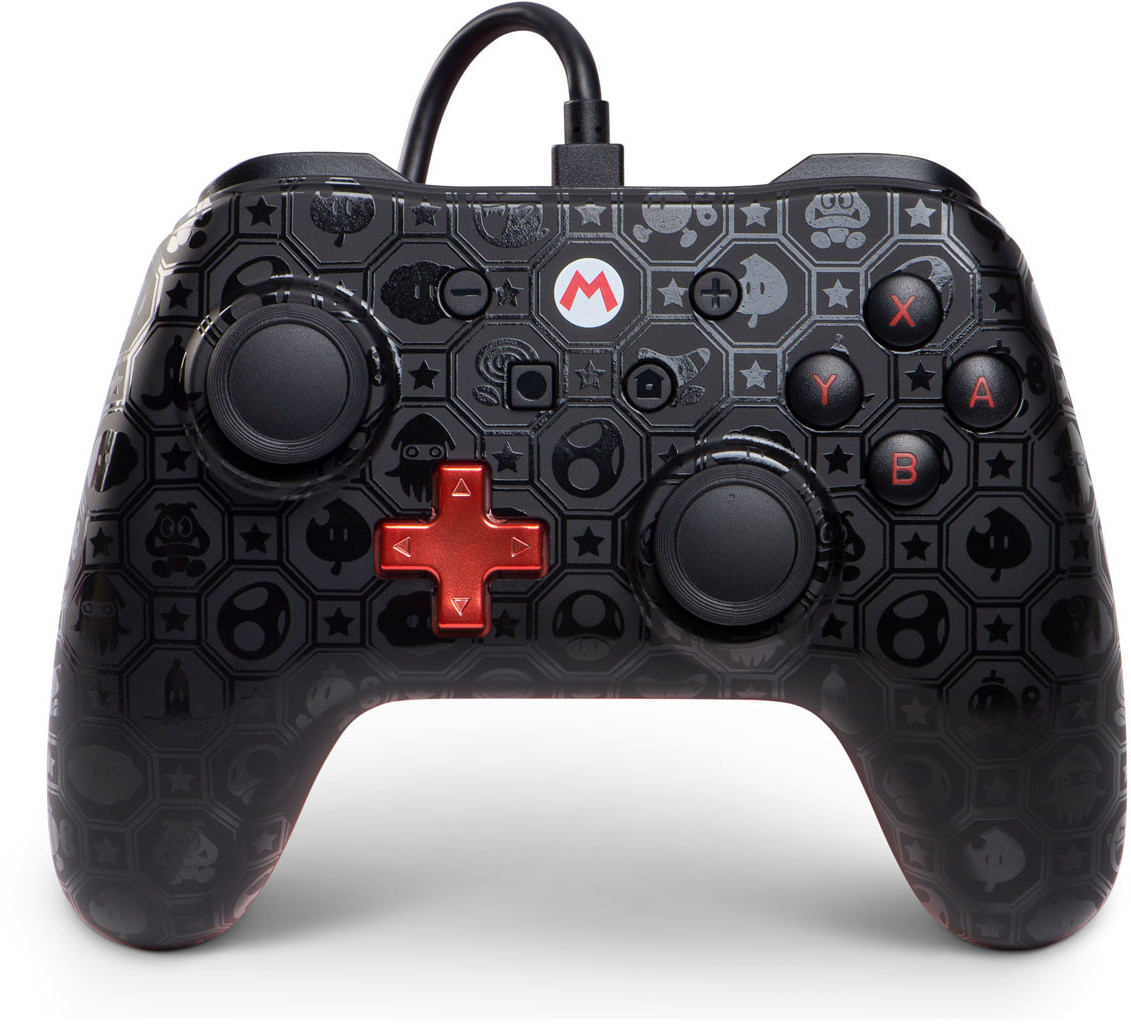 PowerA Nintendo Switch Wired Controller (Mario Shadow)