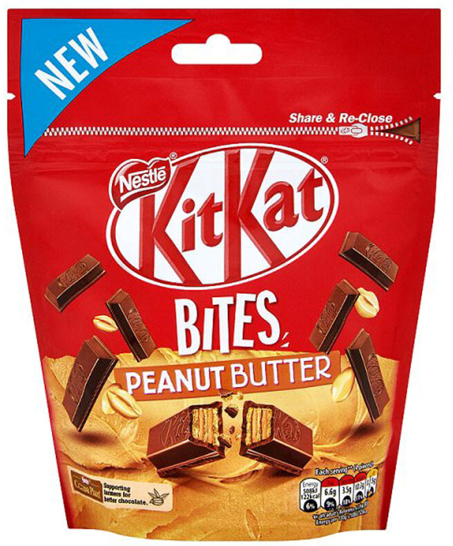 Nestlé KitKat Chunky Peanut Butter Bites (104g)