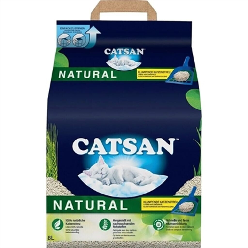 CATSAN Litière végétale pour chat 8 L CATSAN Litière végétale pour chat 8 L