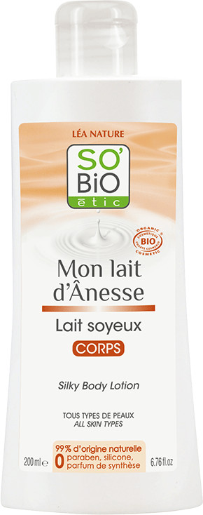 So'bio étic Mon lait d´Ânesse Lait soyeux corps 200 ml