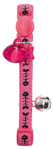 HUNTER Collier pour chat Cat Collar Fishbone Pink HUNTER Collier pour chat Cat Collar Fishbone Pink