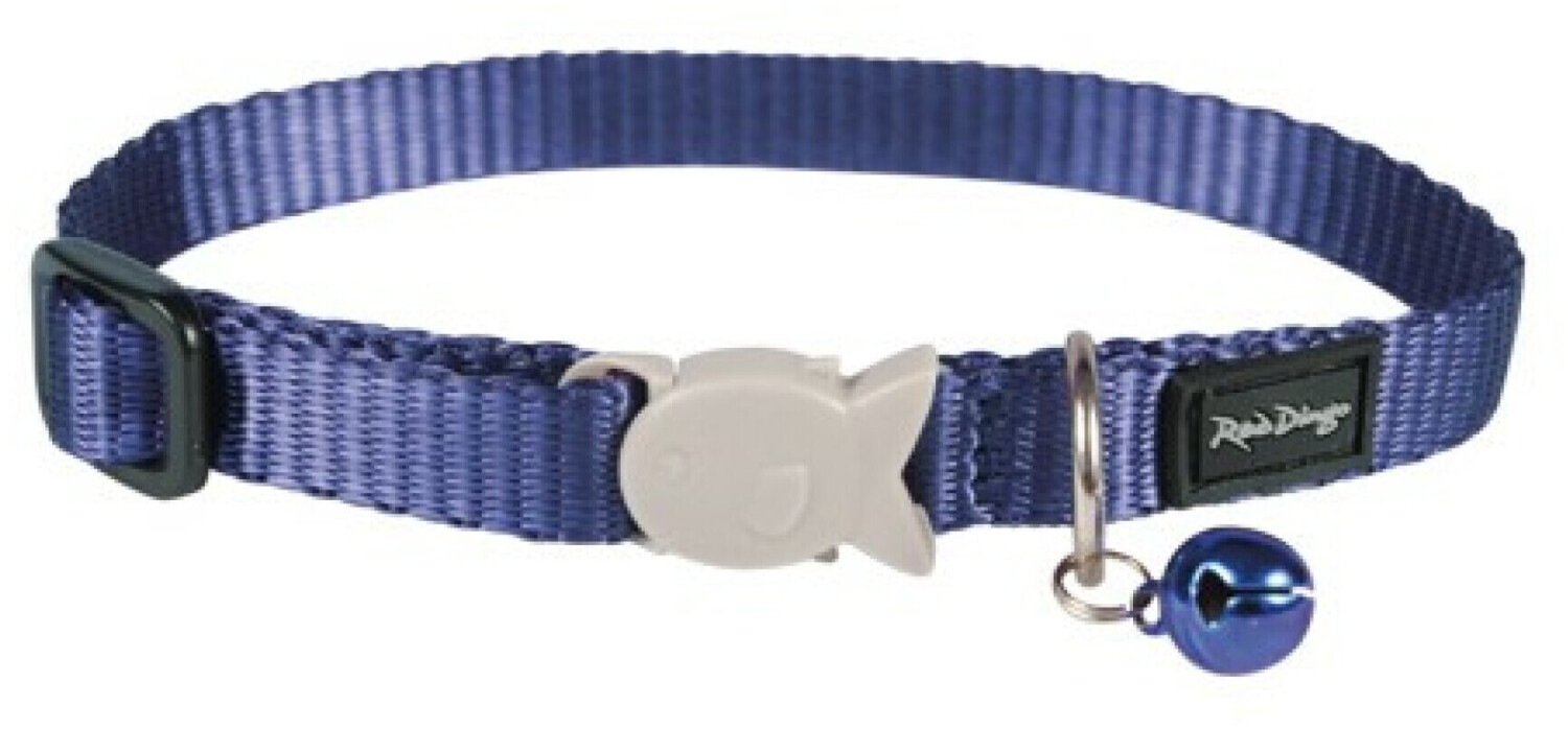 Red Dingo Cat Collar uni Dark Blue